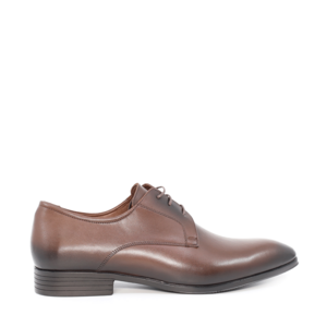 Pantofi derby bărbați Benvenuti maro din piele 1605BP2518M