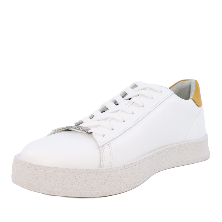 Sneakers bărbați Luca di Gioia albi din piele 2125BP10701A